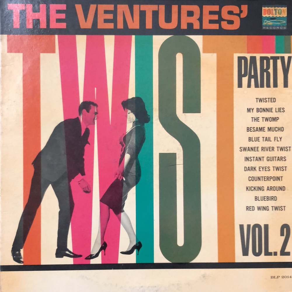 The Ventures Twist Party Volume 2 Vinyl Lp '62